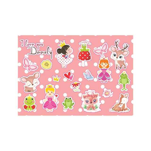 The Littlies Μπλοκ Ζωγραφικής με Αυτοκόλλητα 23x33 40 φύλλα Κορίτσι (000646914) 3