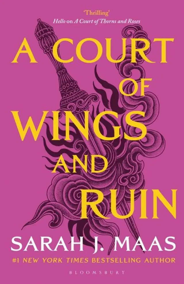 A COURT OF THORNS AND ROSES A COURT OF WINGS AND RUIN N/E PB