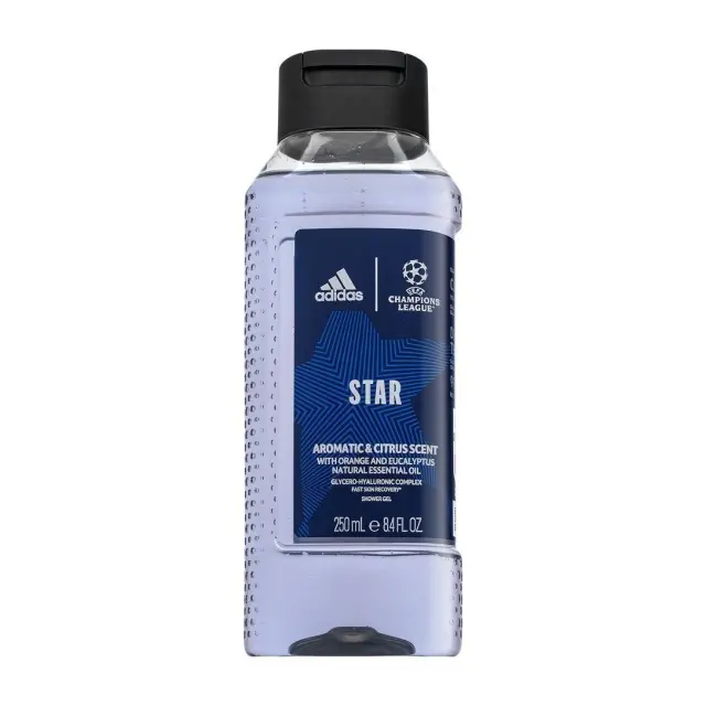 adidas UEFA Champions League Star Edition Αφρόλουτρο με Άρωμα Εσπεριδοειδών, 250ml