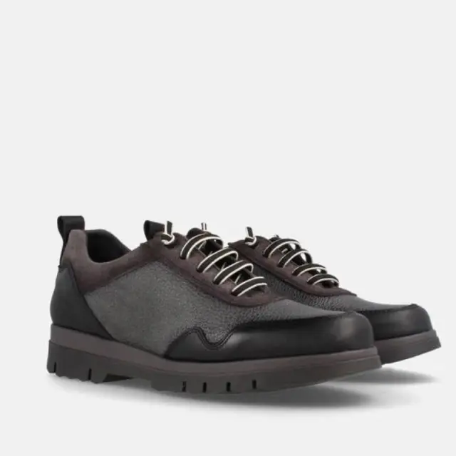 Δερμάτινο Oxford Marila 1-748-24515-27 Μαύρο - 37 3