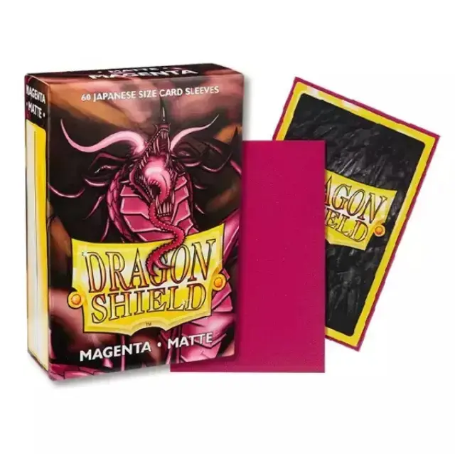 Dragon Shield Japanese Matte Sleeves - Magenta (60 Sleeves) 3