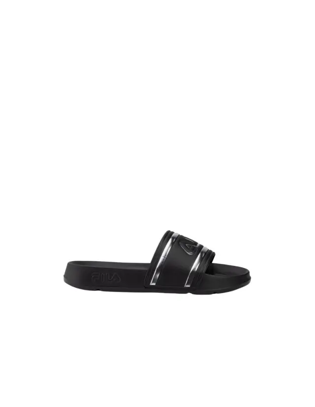 Fila – Γυναικείες Παντόφλες Morro Bay Logo Slipper Wmn FFW0102-83162 Μαύρο
