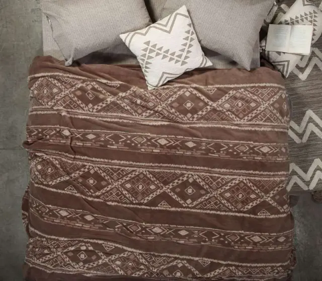 ΚΟΥΒΕΡΤΑ FLEECE ΠΟΛ.GANA 160Χ220 TAUPE - NEF NEF 3