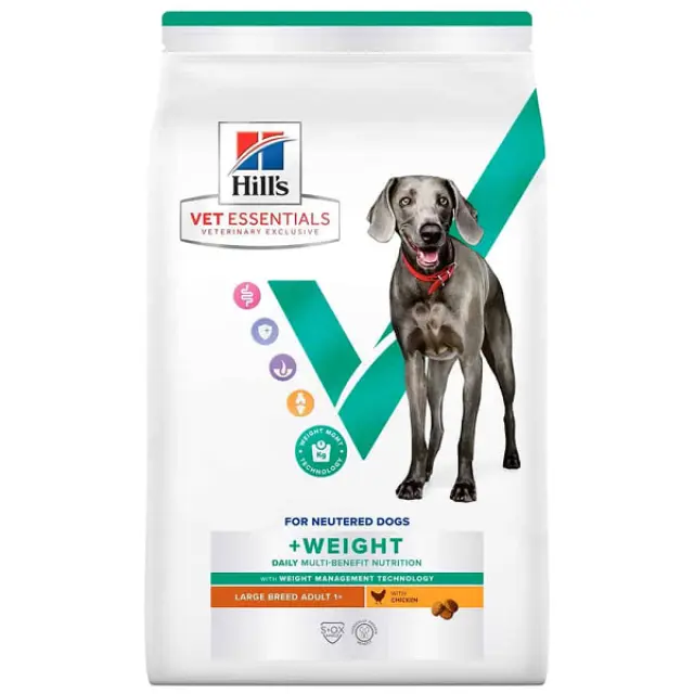 Hill’s Vet Essentials Neutered Adult Large Breed (+Weight) 10kg
