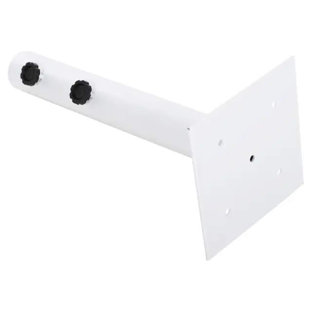 ΒΑΣΗ ΟΜΠΡΕΛΑΣ Φ60mm x 51Υεκ ΜΕΤΑΛΛΙΚΗ ΒΙΔΩΤΗ ΓΙΑ ΣΤΥΛΟ ΕΩΣ Φ60 FB96011 ΛΕΥΚΗ 3