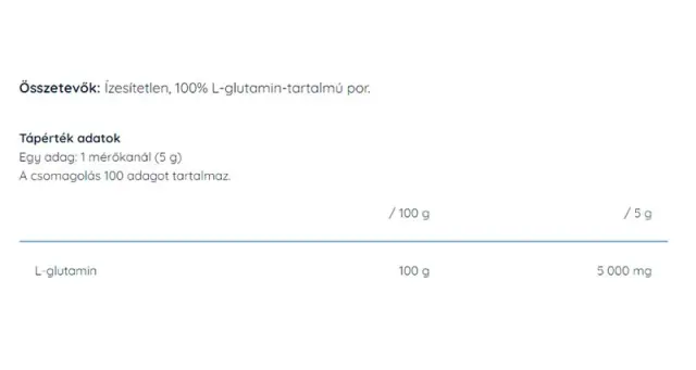 Nutriversum 100% L-Glutamine 2