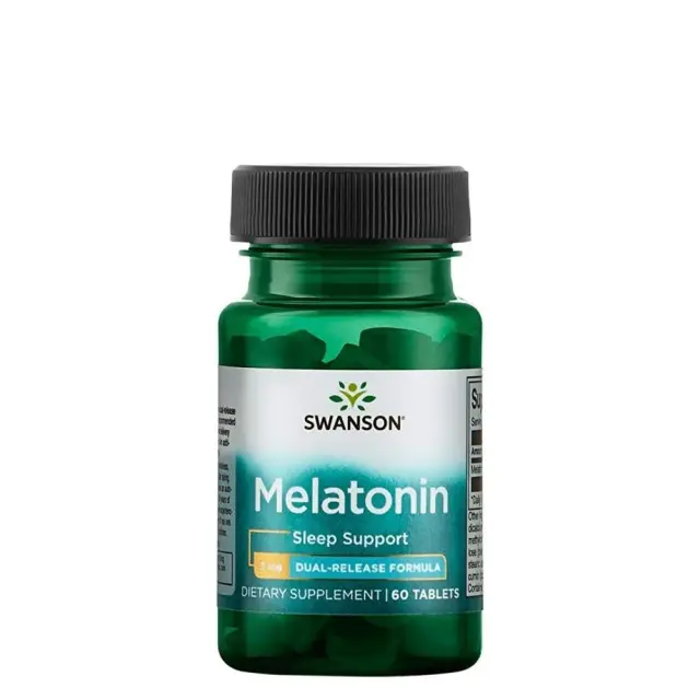 Swanson Melatonin 1mg 120 Caps (087614015422)