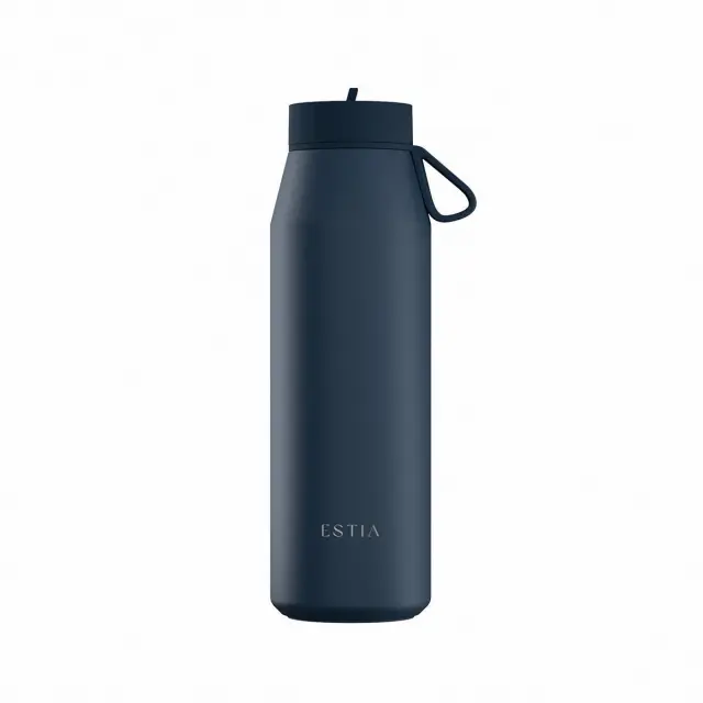 Estia Travel Flask Save The Aegean Pulse Indigo καπάκι leak proof 0.8lt