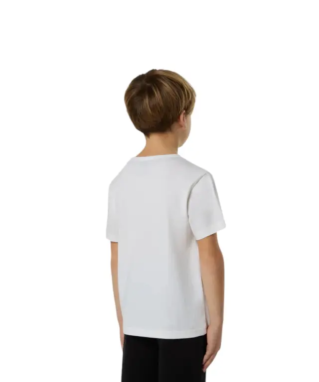North Sails - Παιδικό Κοντομάνικο Μπλουζάκι T-Shirt Logo Patch 795226-000-0101 Λευκό 3