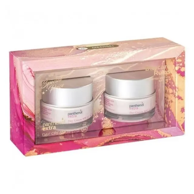 Panthenol Extra Promo Day Cream Spf15, Ενυδατική Κρέμα Ημέρας, 2x50ml