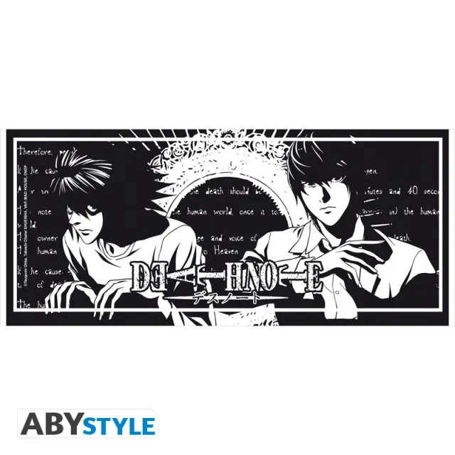 DEATH NOTE - Mug - 320 ml - Light vs L 3