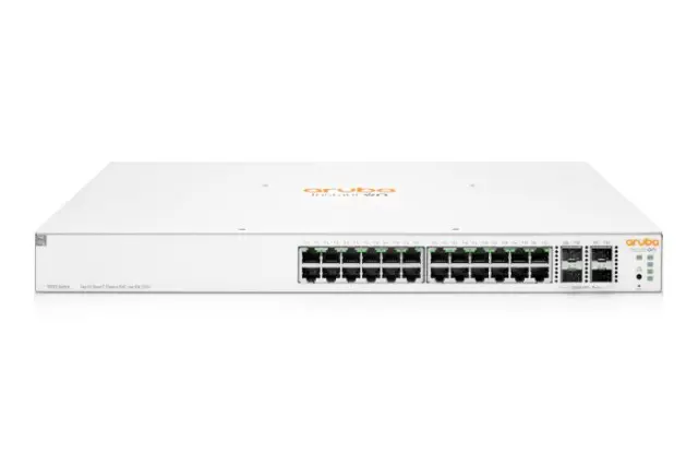 HPE Networking Instant On Switch 24p Gigabit CL4 PoE 4p SFP+ 370W 1930 (JL684B)