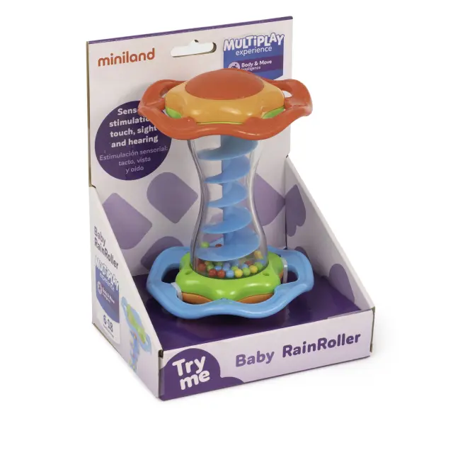 MINILAND ΒΡΕΦΙΚΟ ΠΑΙΧΝΙΔΙ BABY RAIN ROLLER 3