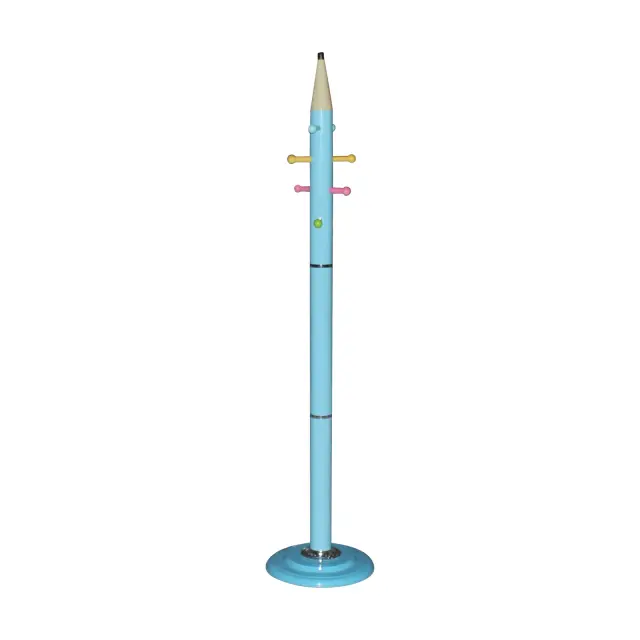 Καλόγερος PENCIL Μπλε Μέταλλο Φ37x170cm