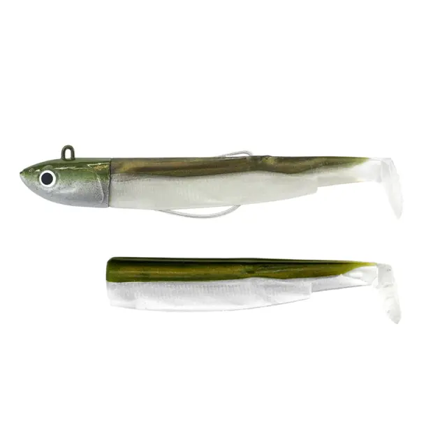 Σιλικονούχο Fiiish Black Minnow Νο2 Combo BM3008 Combo XDeep - 20gr Khaki