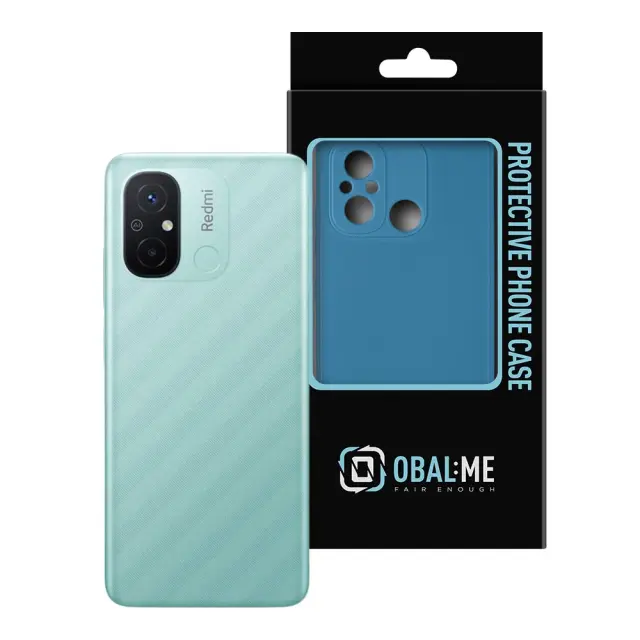 OBAL:ME Matte TPU Case for Xiaomi Redmi 12C Dark Blue 3