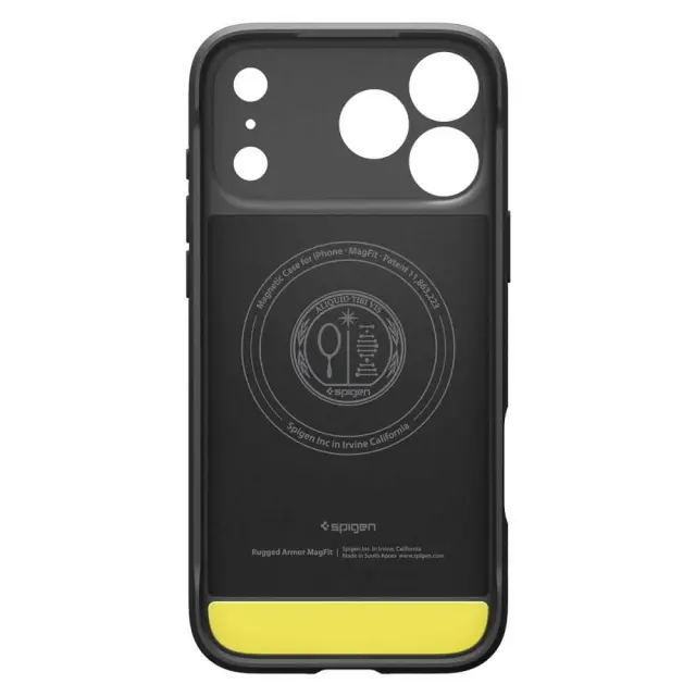 Spigen Rugged Armor MagSafe, matte black - iPhone 18 Pro Max/17 Pro Max 3