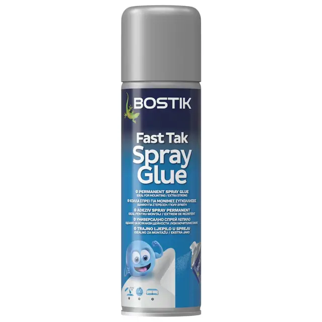 Bostik Fast Tak Permanent Spray Βενζινόκολλα - 500ml