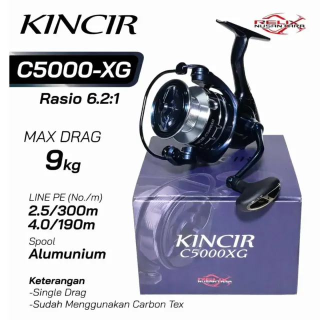 RELIX KINCIR – Μηχανισμός ψαρέματος - C5000XG