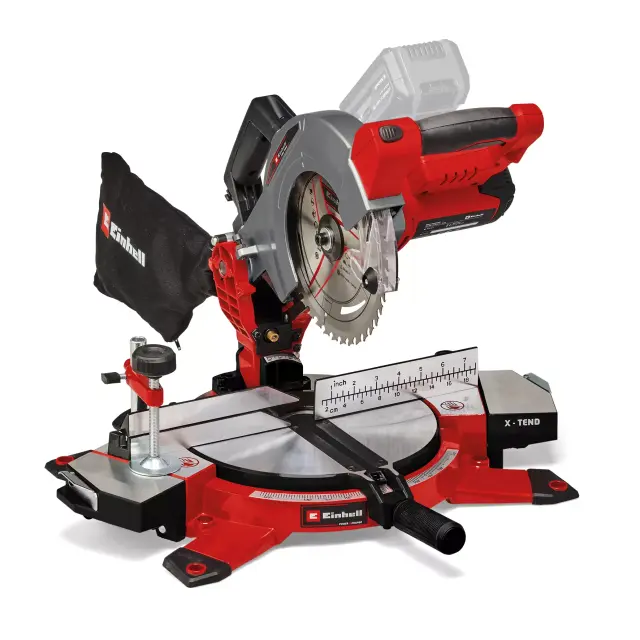 Einhell 4300890 - Φαλτσοπρίονο μπαταρίας TE-MS 18/210 Li-Solo χωρίς μπαταρία και φορτιστή