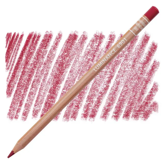 Ξυλομπογιά Caran d'Ache Luminance - 580 Anthraquinone Carmine