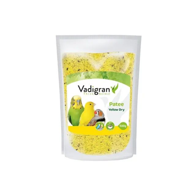 Vadigran Eggfood Patee Dry Yellow Ξηρό Αυγοτροφή Κίτρινη 500gr