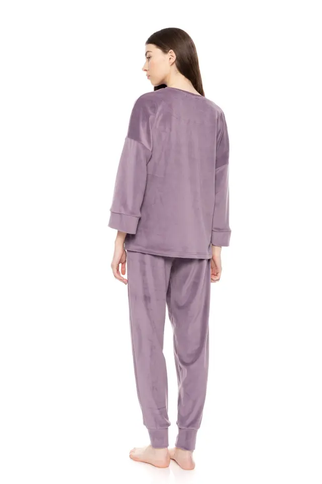 W1632 - Violete - PYJAMA SOFT VELVET 3