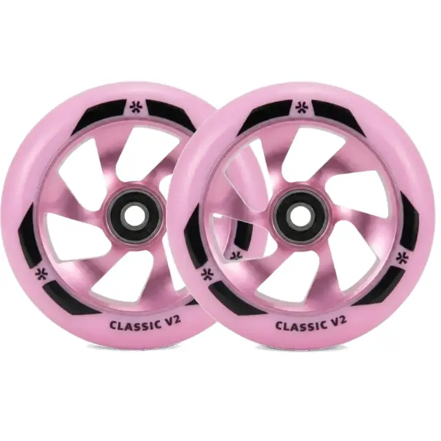 Union Classic V2 Pro Freestyle Scooter Wheels 110 - Pink 2