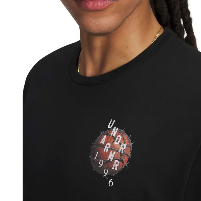 Under Armour Men's 60/40s City Classics Shortsleeve T-Shirt Μαύρο 6009326-008 (Under Armour) - XLarge 3