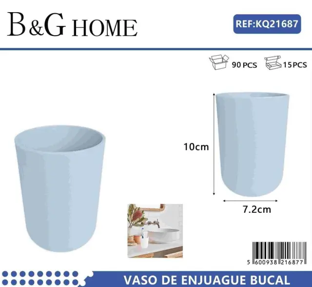 Θήκες οδοντόβουρτσας πλαστικές σε σετ 5Χ - Light Blue - 21687 2
