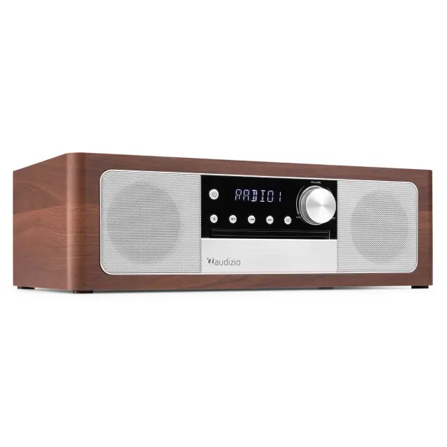 AUDIZIO LUNATA DARK WOOD - SILVER ALL-IN-ONE ΗΧΟΣΥΣΤΗΜΑ