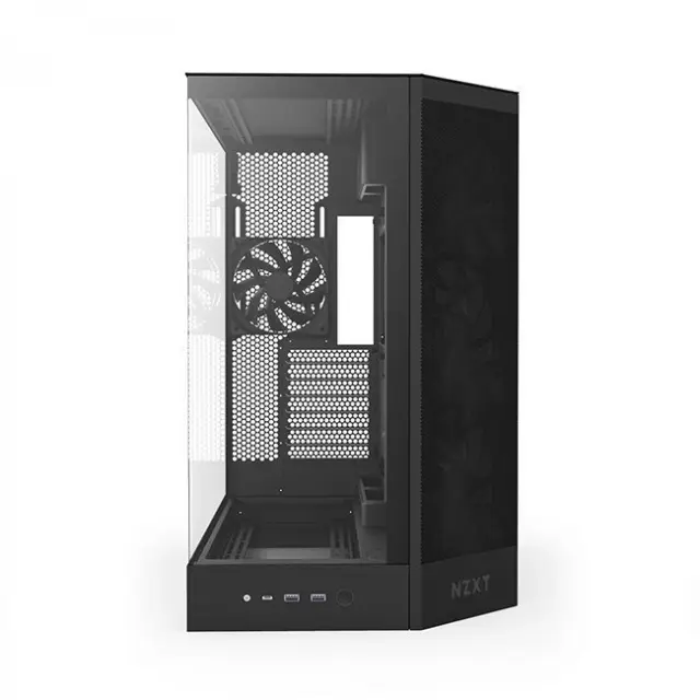 NZXT PC Case H9 Flow Midi Tower Black (CM-H92FB-01) 3