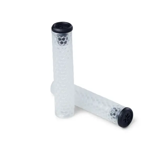 Union Honeycomb Soft Freestyle Scooter Grips - Transparent