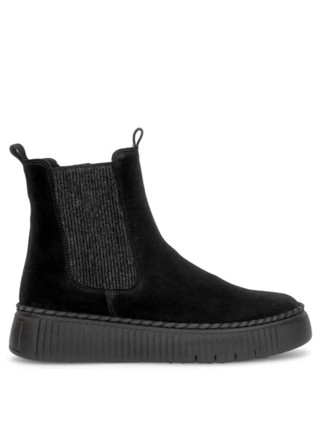 Gabor Μποτάκια Γυναικείο δέρμα Nubuck Μαύρο GAB/801401 002-BLACK - 38 3