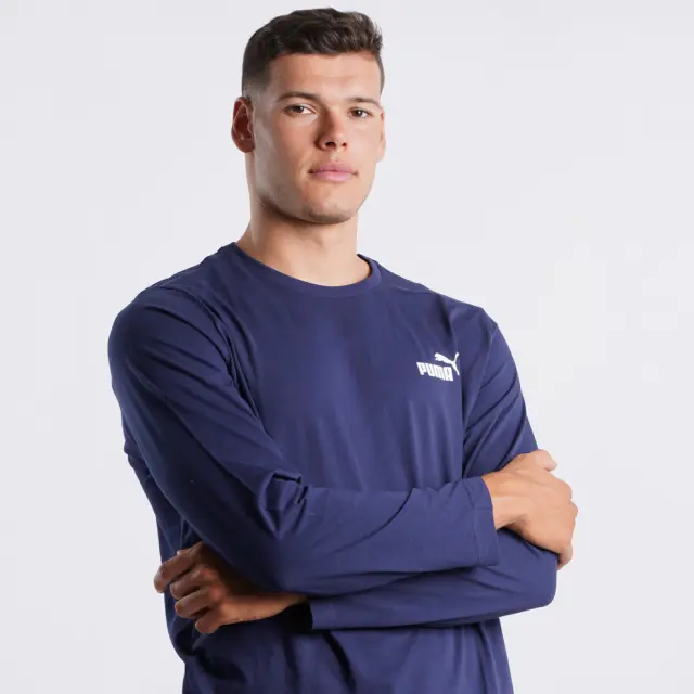 Puma Essentials Longsleeve Tee Navy 586672-06 - 2XL 3