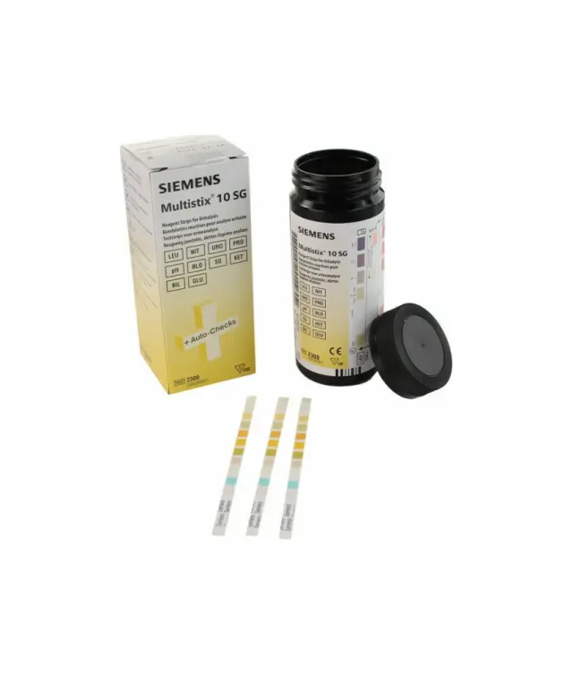 Siemens Healthineers Ταινίες Μέτρησης Ούρων Multistix 10SG 10 Παραμέτρων 514247