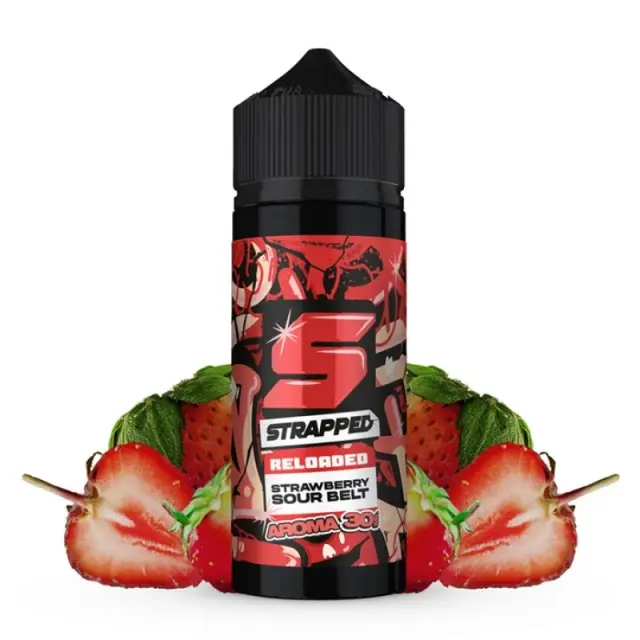 Strapped Reloaded Strawberry Sour Belt 30ml/120ml