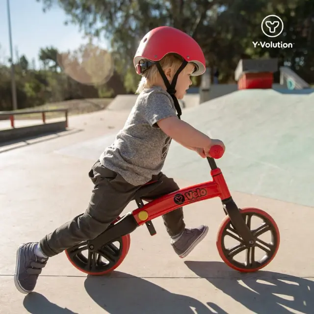 Y Velo Junior New Red - Κόκκινο ποδήλατο ισορροπίας 2