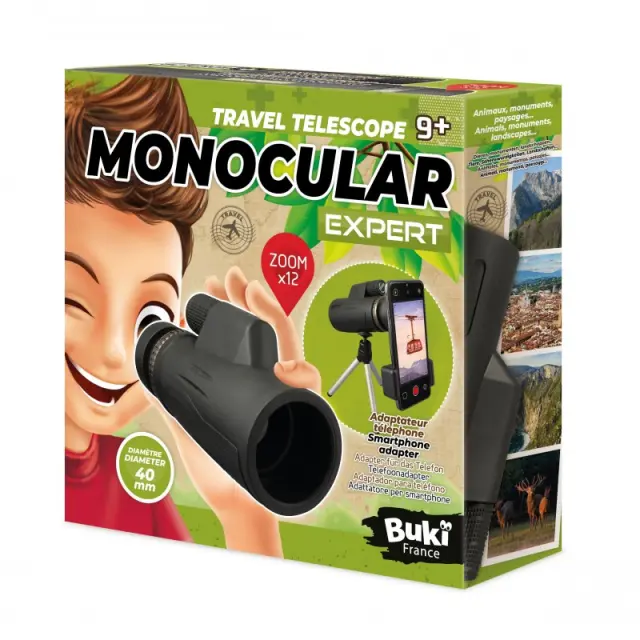 Buki France Μονοκυάλι Expert x12 zoom 9+ ετών SP009