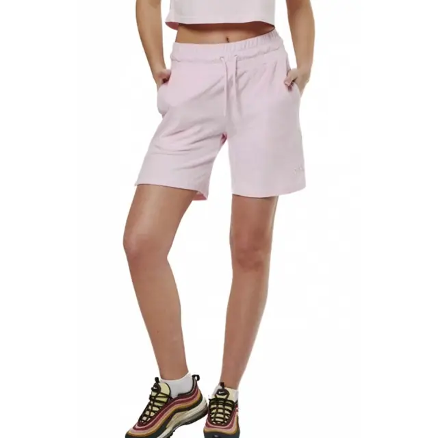 Body Action Women's Beach High Waist Shorts Ροζ 031521-12A (Body Action)