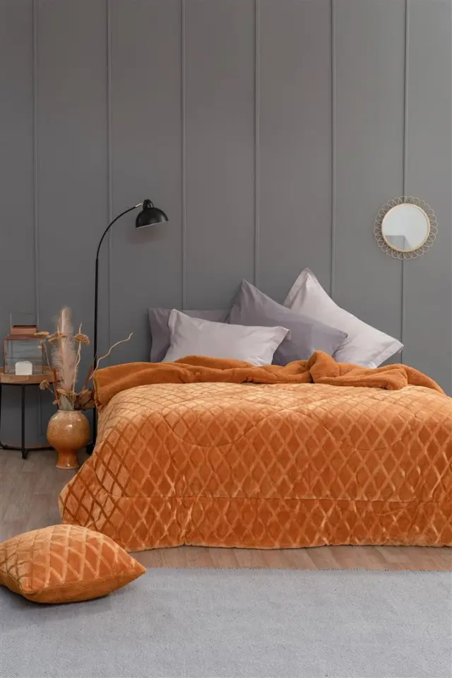 Κουβερτοπαπλωμα King Size Nadine Collection 240x260 NADINE GOLD Palamaiki GOLD KING 240x260