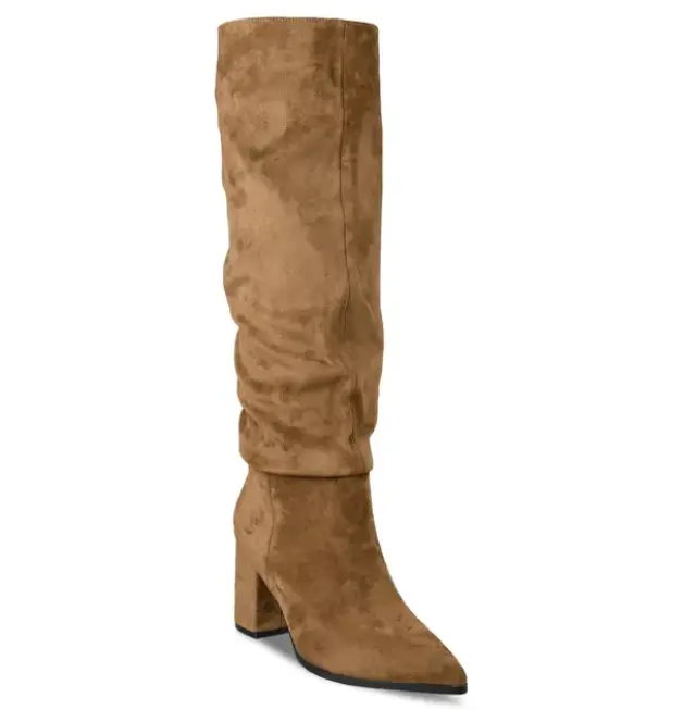 Envie γυναικείες ψηλές slouchy σουέντ μπότες E45-24308-1 2