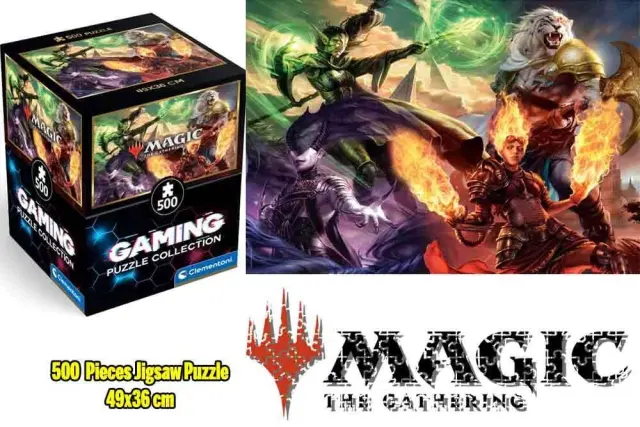 Clementoni MAGIC THE GATHERING - Planeswalkers - Cube Puzzle 500P (35564) 2