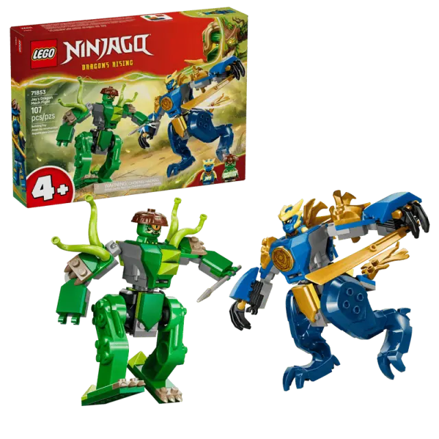 LEGO Ninjago Jay's Dragon Mech Fight για 4+ Ετών 107τμχ 2