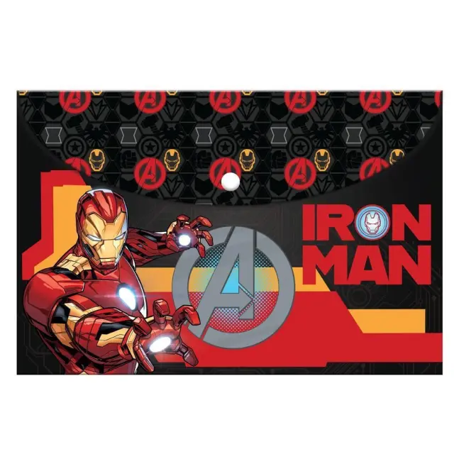 Must Φάκελος Κουμπί Α4 Iron Man/ 0506301 (Must)
