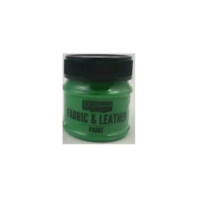 Fabric and leather paint 50 ml, Pentart -Χρώμα για ύφασμα και δέρμα, Πράσινο
