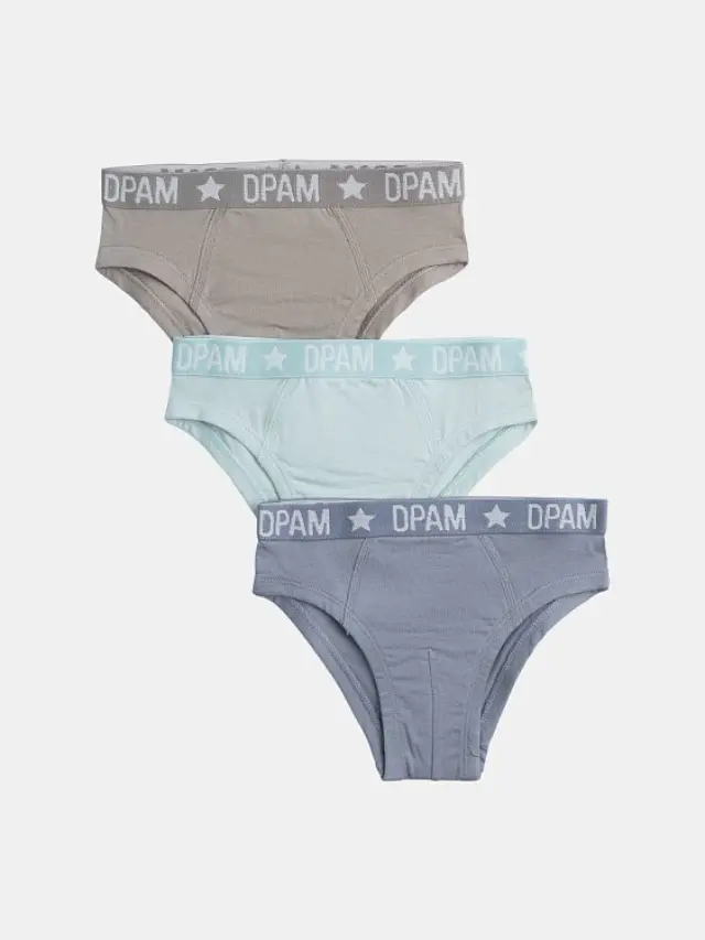 Παιδικό Σετ Εσωρούχων για Αγόρια Cool Cotton ΠΡΑΣΙΝΟ