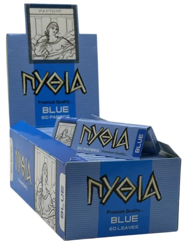 ΠΥΘΙΑ Χαρτάκια - New Σιέλ 60φ. - 50τεμ.