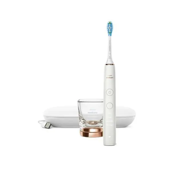 Philips Sonicare DiamondClean 9000 Ηλεκτρική Οδοντόβουρτσα Rose Gold (HX9911/94)