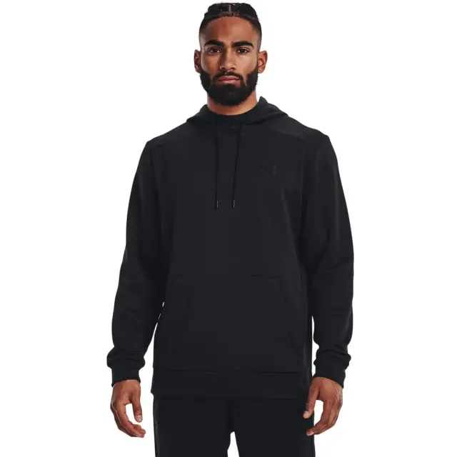 Under Armour Fleece Hoodie (1373353-001) - Μαύρο